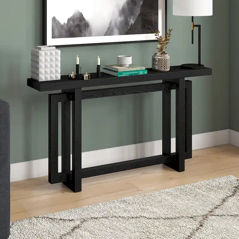 55-Inch Wide Rectangular Console Table