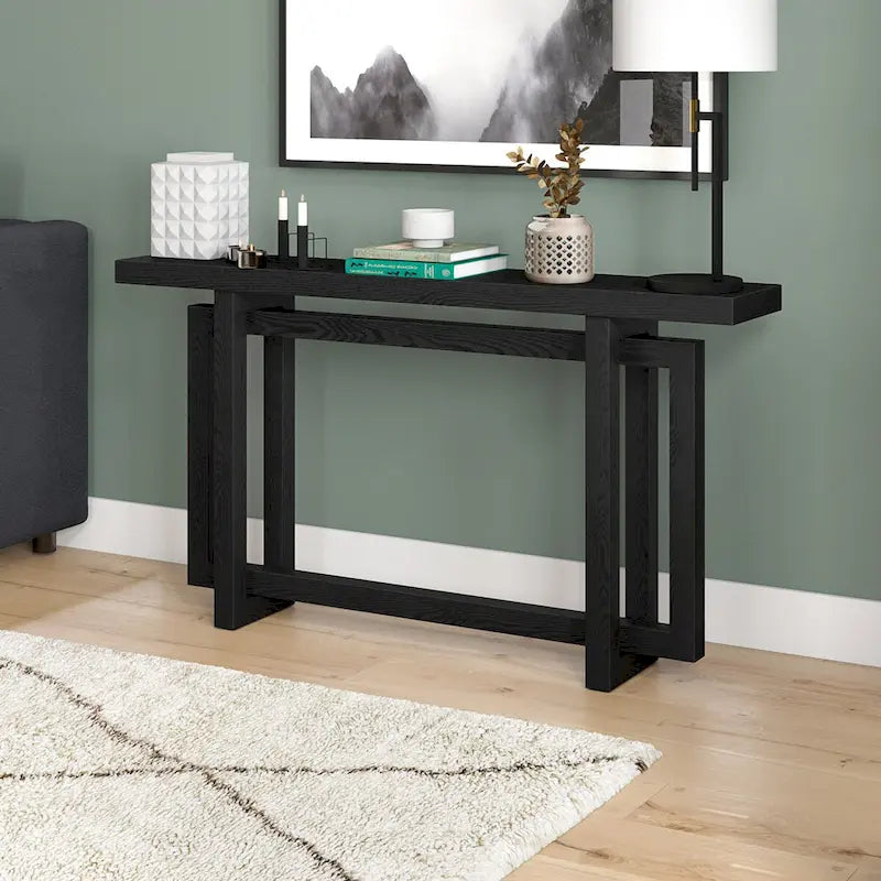 55-Inch Wide Rectangular Console Table
