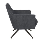 Aura beklede draaistoel van East at Main - 29.5x28.5x31