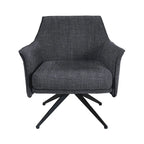 Aura beklede draaistoel van East at Main - 29.5x28.5x31