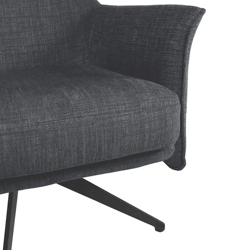 Aura beklede draaistoel van East at Main - 29.5x28.5x31