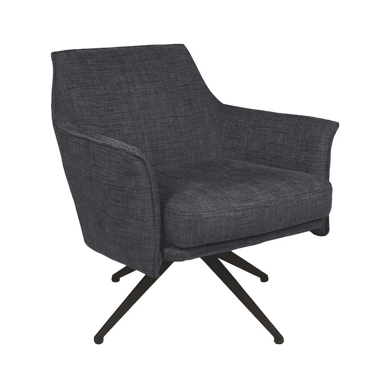 Aura beklede draaistoel van East at Main - 29.5x28.5x31