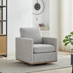 Modern Chenille Swivel Accent Chair, Set of 1
