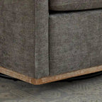 Modern Chenille Swivel Accent Chair, Set of 1