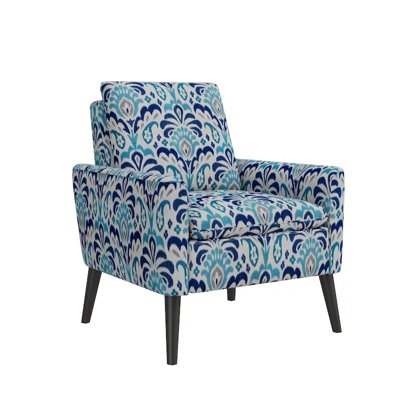Sillón decorativo Allyson moderno de mediados de siglo para espacios pequeños