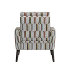 Allyson Mid-Century Modern Small Space Accent Armchair