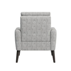 Allyson Mid-Century Modern Small Space Accent Armchair
