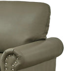 Vintage Elegant PU Upholstered Armchair, For Indoor Use