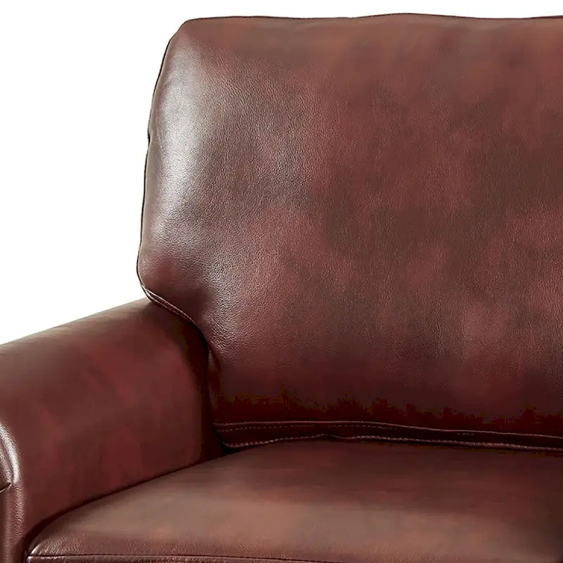 Vintage Elegant PU Upholstered Armchair, For Indoor Use