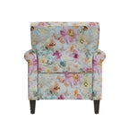 Herve Traditional Rolled Arm Accent Chair with Pewter Nailheads
