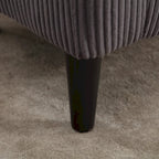 Moderne decoratieve stoel, kuipstoel voor de woonkamer met kussen en hoofdkussen, eenpersoonsbank