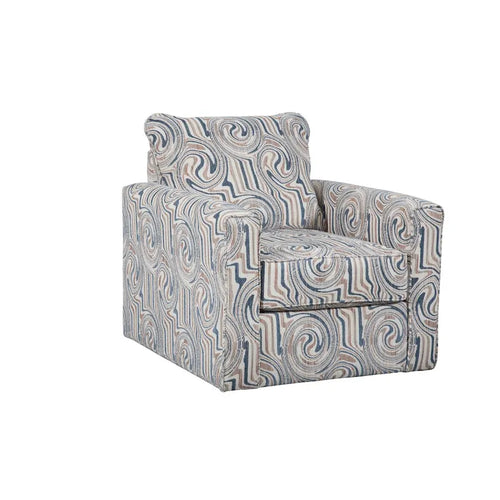 Sillón decorativo giratorio Delilah de American Furniture Classics, modelo 8-03SOA-AC23V2