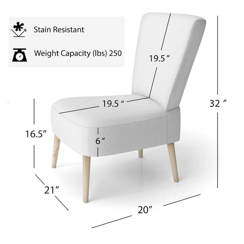 Designart Geometric Black And Teal IV Upholstered Abstract Accent Chair - Modern Arm Chair For Bedroom