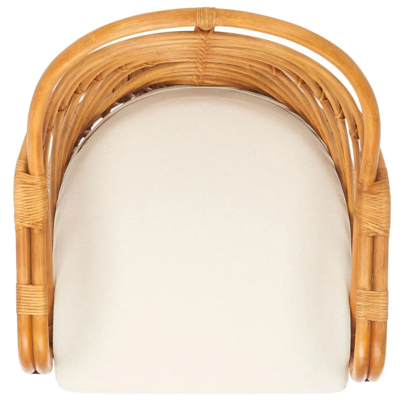 SAFAVIEH Couture Ivybelle-rattanfauteuil - 28Bx26Dx30H