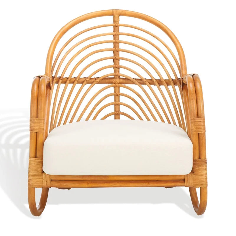 SAFAVIEH Couture Ivybelle-rattanfauteuil - 28Bx26Dx30H